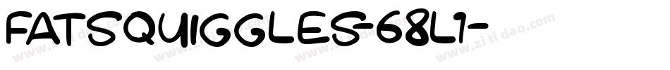 FatSquiggles-68L1字体转换