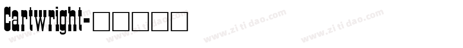 Cartwright字体转换