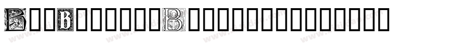 ArtNouveauCaps-Yzx4字体转换