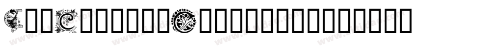 ArtNouveauCaps-Yzx4字体转换