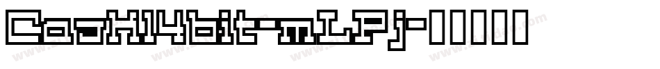 Cask14bit-mLPj字体转换