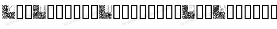 ArtNouveauInitials-E9xW字体转换