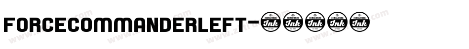 forcecommanderleft字体转换