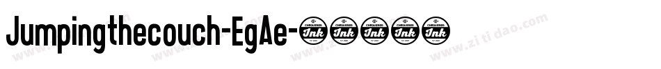 Jumpingthecouch-EgAe字体转换