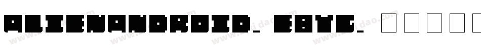 AlienAndroid-e8Yg字体转换