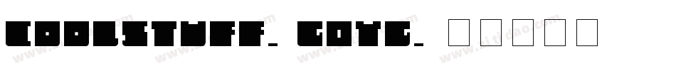 CoolStuff-G0Yg字体转换