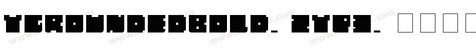 YgRoundedBold-2YP3字体转换