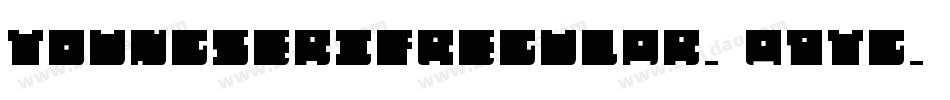 YoungserifRegular-A9Yg字体转换
