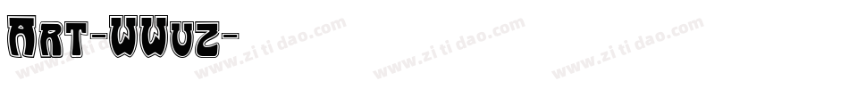 Art-WWvz字体转换