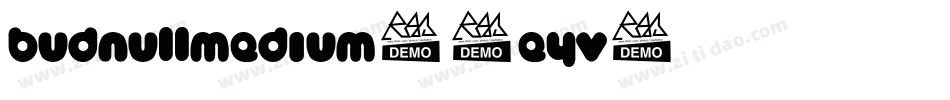 BudnullMedium-2Eyv字体转换