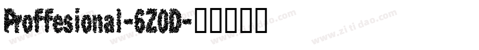 Proffesional-6Z0D字体转换