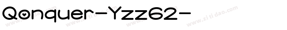 Qonquer-Yzz62字体转换