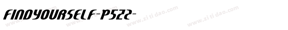 Findyourself-P5z2字体转换