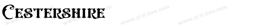 CestershireVmf-JzpE字体转换