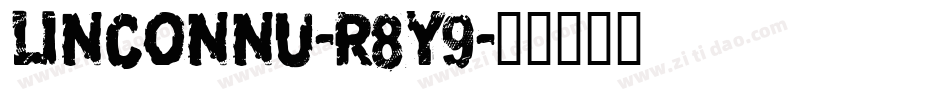Linconnu-r8Y9字体转换
