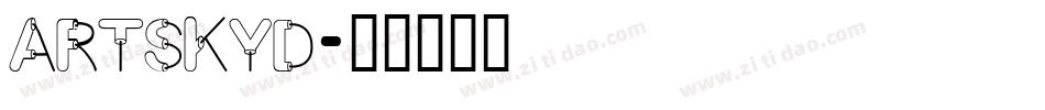 artskyd字体转换