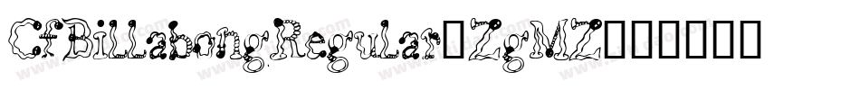 CfBillabongRegular-ZgMZ字体转换