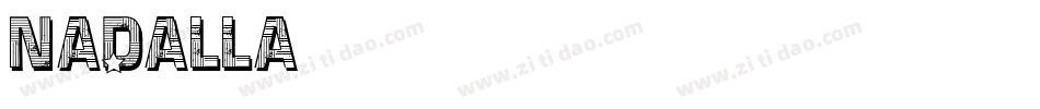 NADALLA字体转换