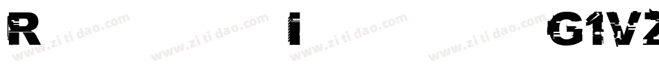 RaptorsItalic-G1VZ字体转换