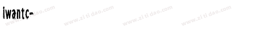 iwantc字体转换