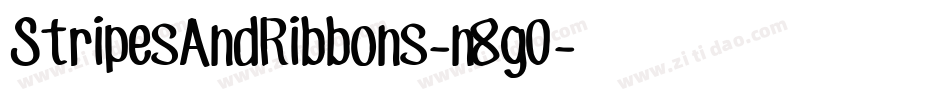 StripesAndRibbons-n8g0字体转换 StripesAndRibbons-n8g0字体转换