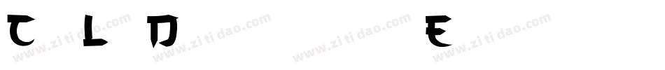 CfLeDernierEmpereurPersonalRegular-PxDE字体转换
