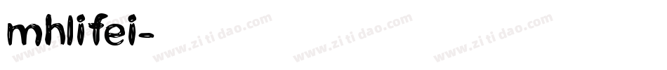 mhlifei字体转换