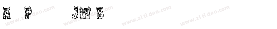 AckiPreschool-JW5B字体转换
