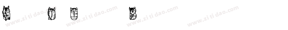 GhostlikeDemoOutline-rgr5B字体转换