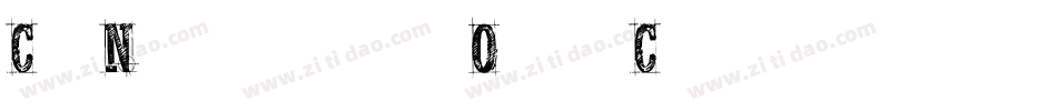 CfNelsonOldCaractersRegular-B19d字体转换