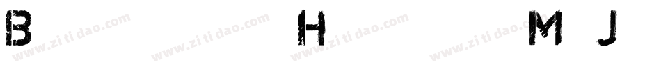 BodiemfHolly-MpJv字体转换