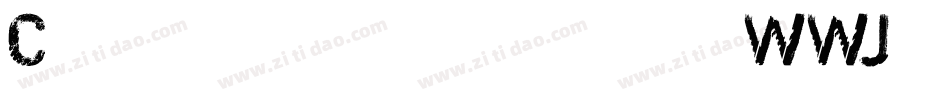 Curlmudgeon-WWJv字体转换