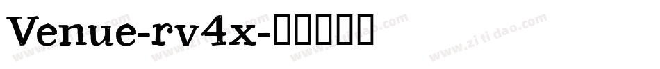 Venue-rv4x字体转换
