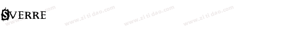 Sverre字体转换