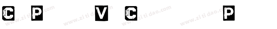 CfPunkVsCyborgPersonalUseRegular-0PmP字体转换