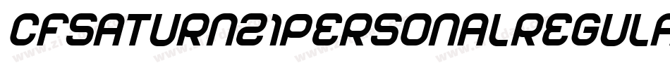 CfSaturn21PersonalRegular-MVY9w字体转换