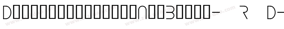 DemoncubicblockNkpBlack-6R2D字体转换