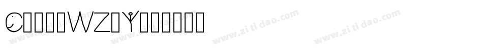 Cfun-WZrY字体转换