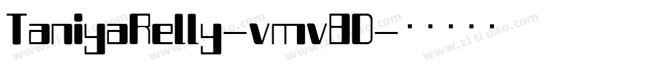 TaniyaRelly-vmv8D字体转换