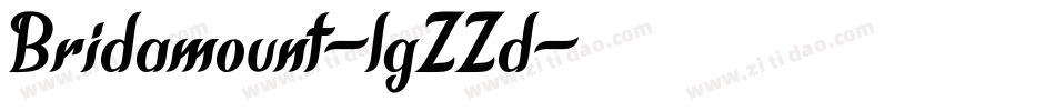 Bridamount-lgZZd字体转换