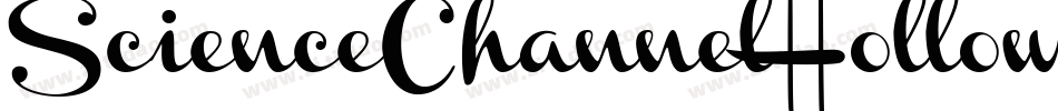 ScienceChannelHollow-PKKWE字体转换