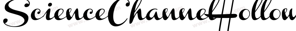 ScienceChannelHollow-PKKWE字体转换