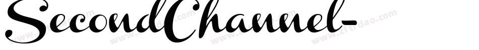 SecondChannel字体转换