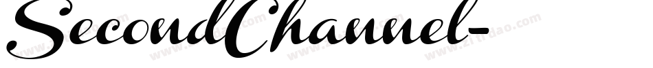 SecondChannel字体转换