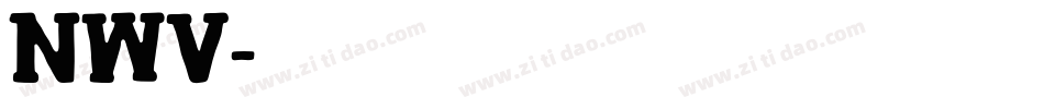 NWV字体转换