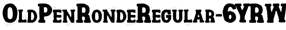 OldPenRondeRegular-6YRWv字体转换
