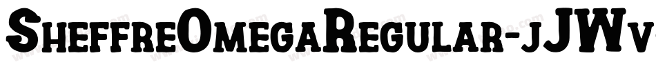 SheffreOmegaRegular-jJWv字体转换