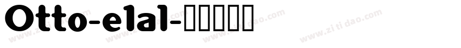 Otto-e1al字体转换