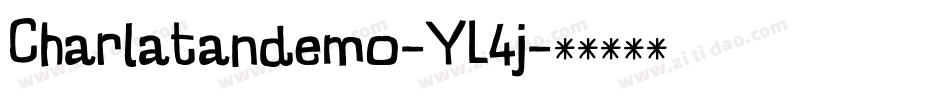 Charlatandemo-YL4j字体转换