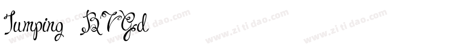 Jumping-BVGd字体转换